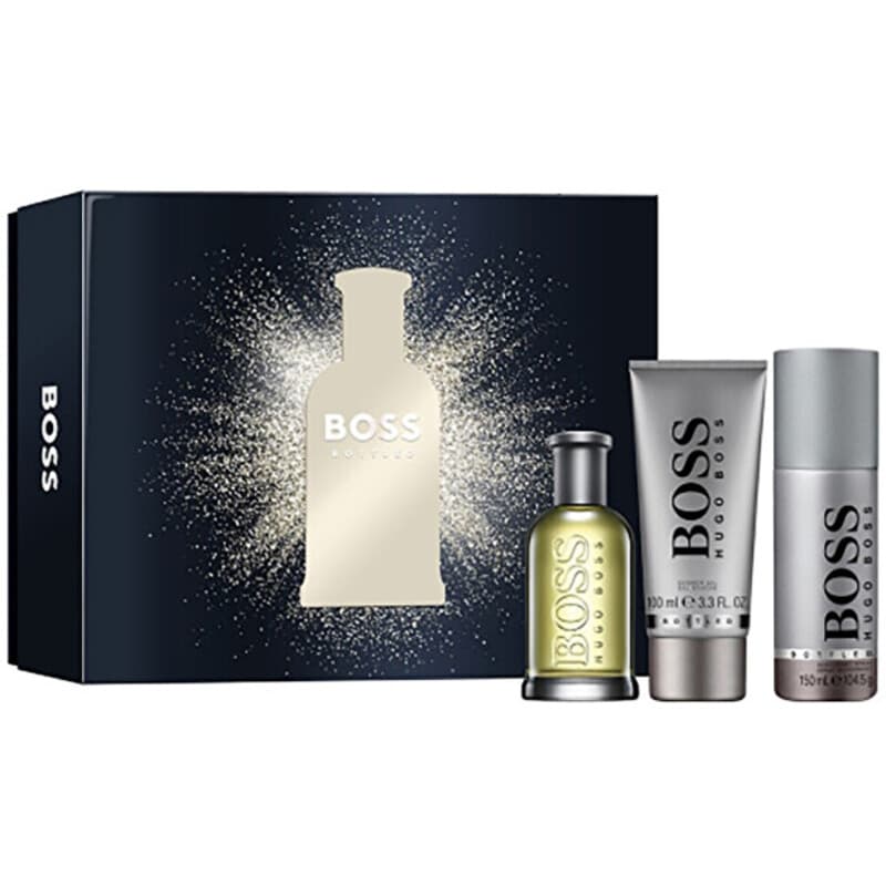 Boss Bottled No.6 Gift Set EDT 100 ml, Gel de Banho Boss Bottled No.6 100 mledeodorant Boss Bottled No.6 150 ml