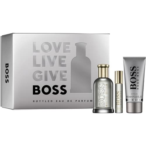Boss Bottled No. 6 Eau de Parfum Gift set EDP 100 ml, miniature EDP 10 ml e Gel de Banho 100 ml