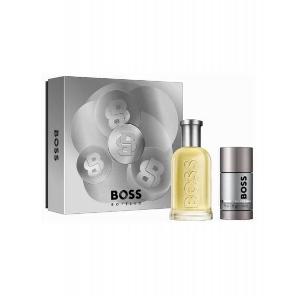 Hugo Boss Boss Bottled Man Eau de Toilette 200ml + Desodorizante em   Stick 75ml Coffret