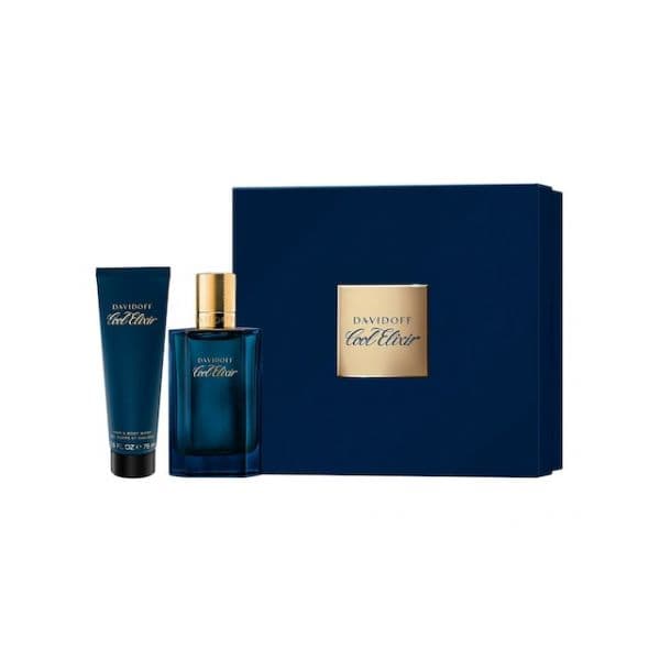 Davidoff Cool Elixir Man Eau de Parfum Intense 100ml + Gel de Banho 75ml Coffret