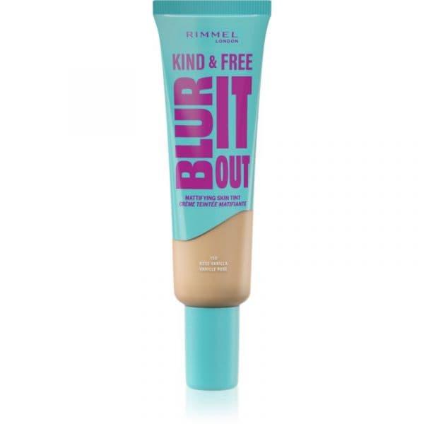 Rimmel Base De Efeito Fosco Kind & Free Blur It Out Tom #150-rose Vanilla 30ml