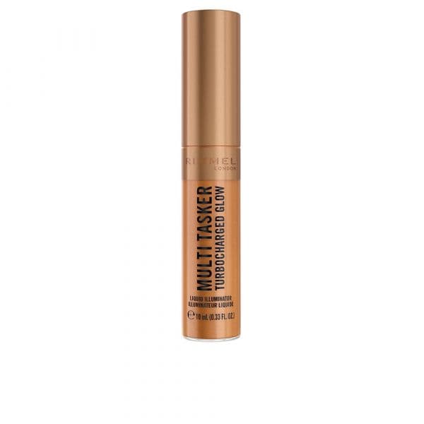 Rimmel London Multi-Tasker Turbocharged Glow Iluminador Líquido 008 It's Giving Bronze 10ml