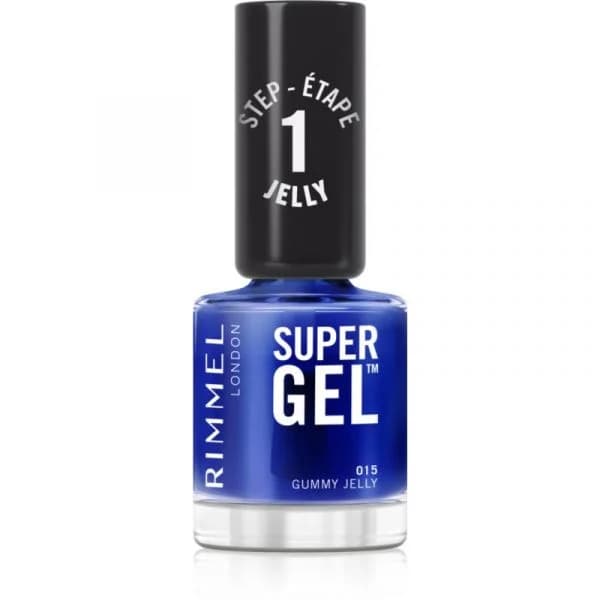Rimmel London Super Gel Nail Polish Color 15 Gummy Jelly 12ml