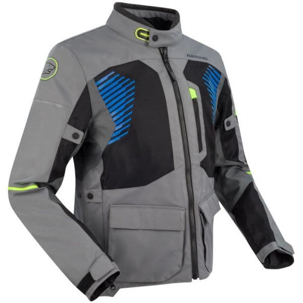 Bering Casaco Bakundu Grey / Black / Blue 3XL