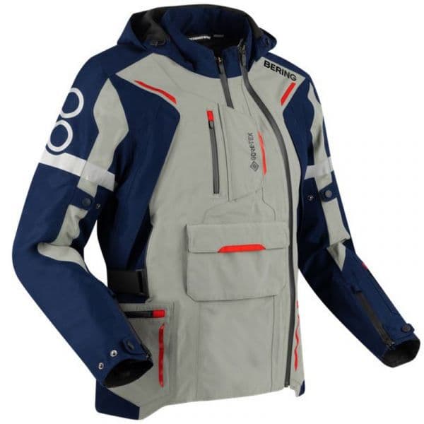 Bering Casaco Austral Gore-tex Blue / Grey / Red M