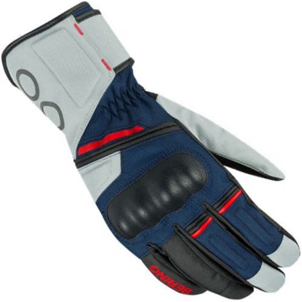 Bering Luvas Siberia Lady Grey / Blue / Red T7