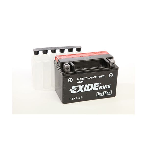 Exide Bateria Moto YTX9 BS 12V 8Ah 120A