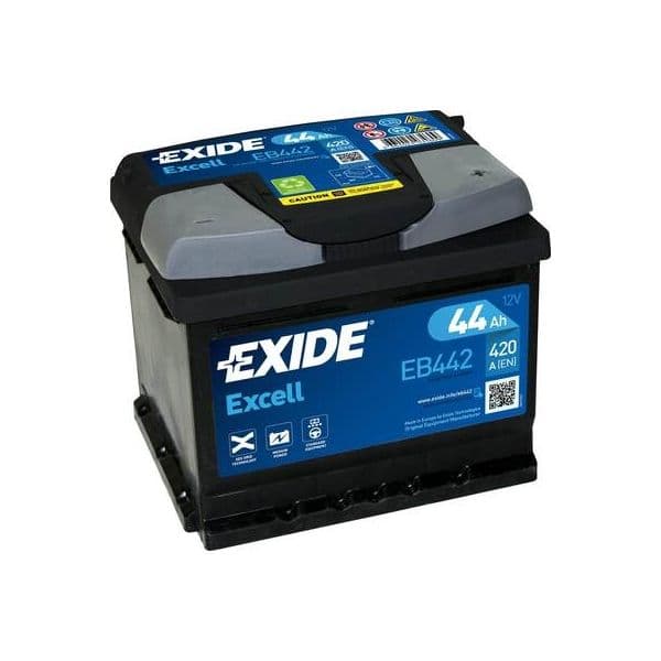 Exide Bateria Excell 44ah 420en +d. Eb442