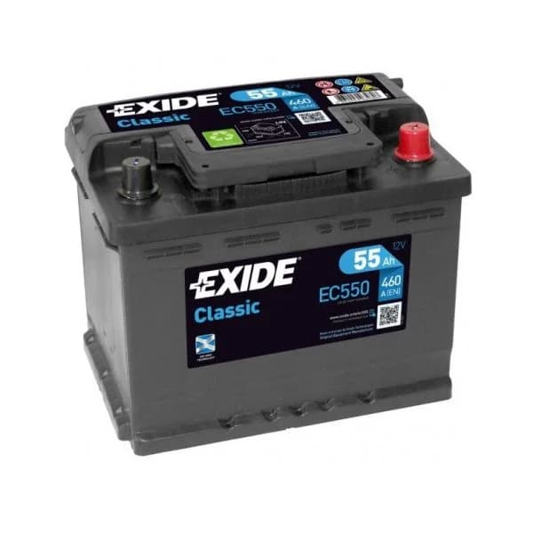 Exide Batería 55Ah EC550