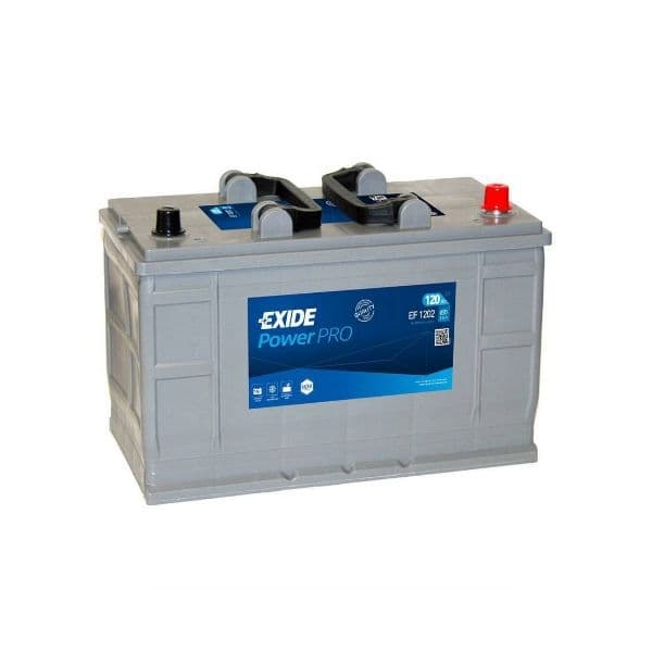 Exide Bateria Power Pro 120ah 870en D2. Ef1202