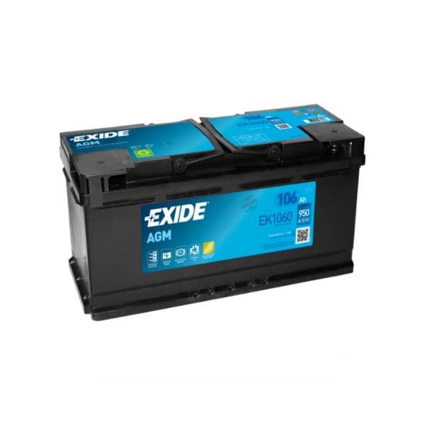 Exide Bateria Agm 106ah 950en L6 +d. Ek1060