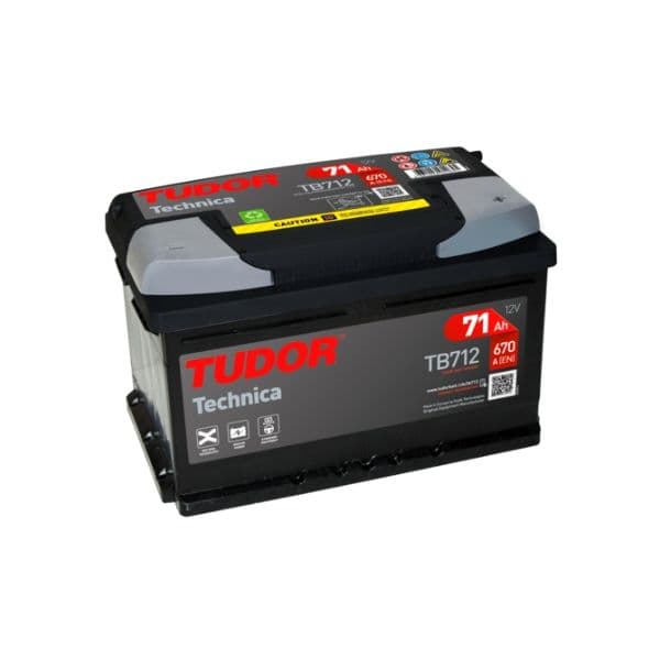 Tudor Bateria Technica 71ah 670en +d. Tb712