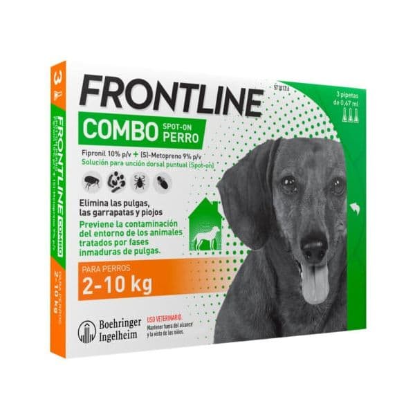Frontline Combo Cão 2-10Kg 3 Pipetas