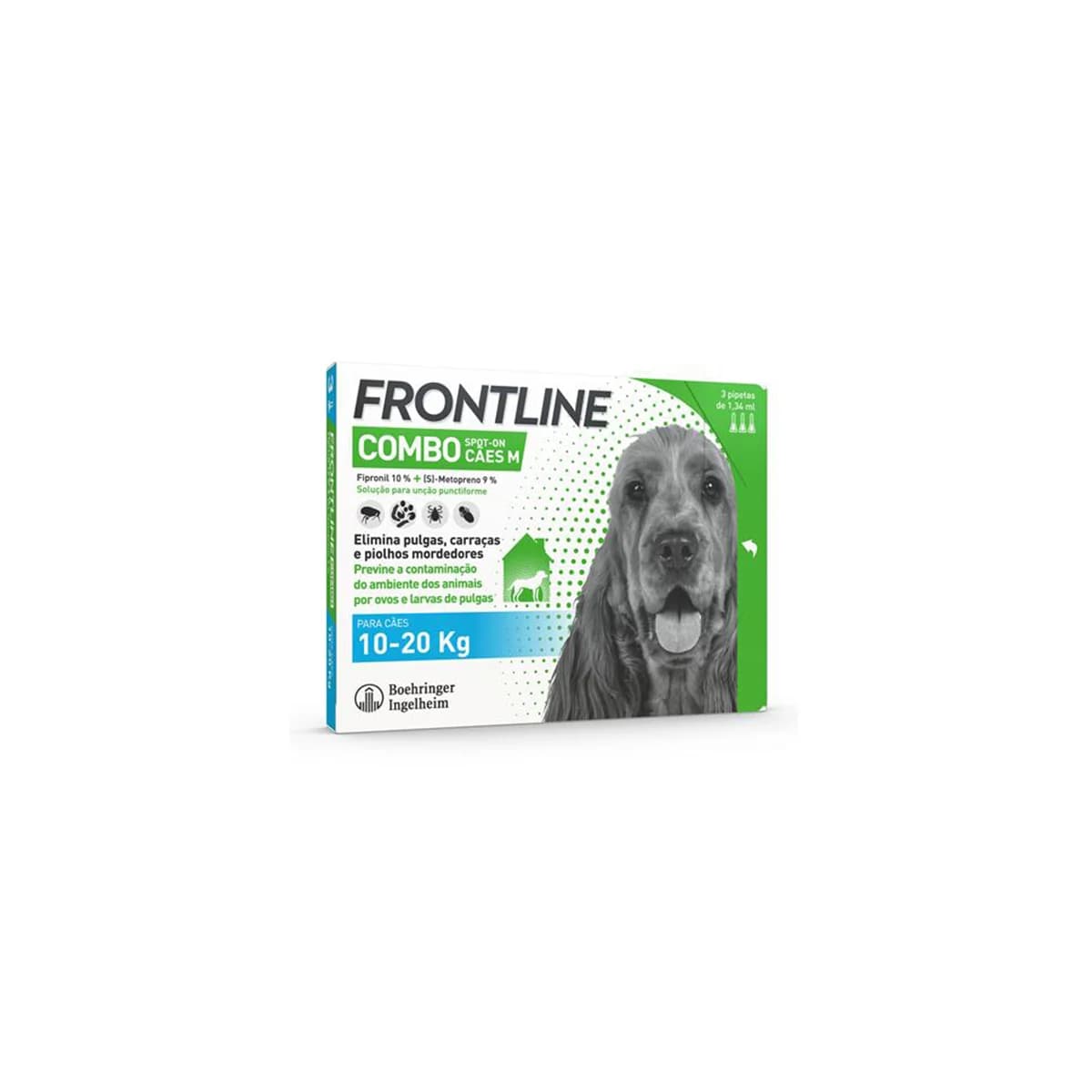 Frontline Combo Cão 10-20Kg 3 Pipetas