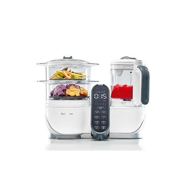 Babymoov Robot Multifuncional Nutribaby (+) Branco Gris Industrial