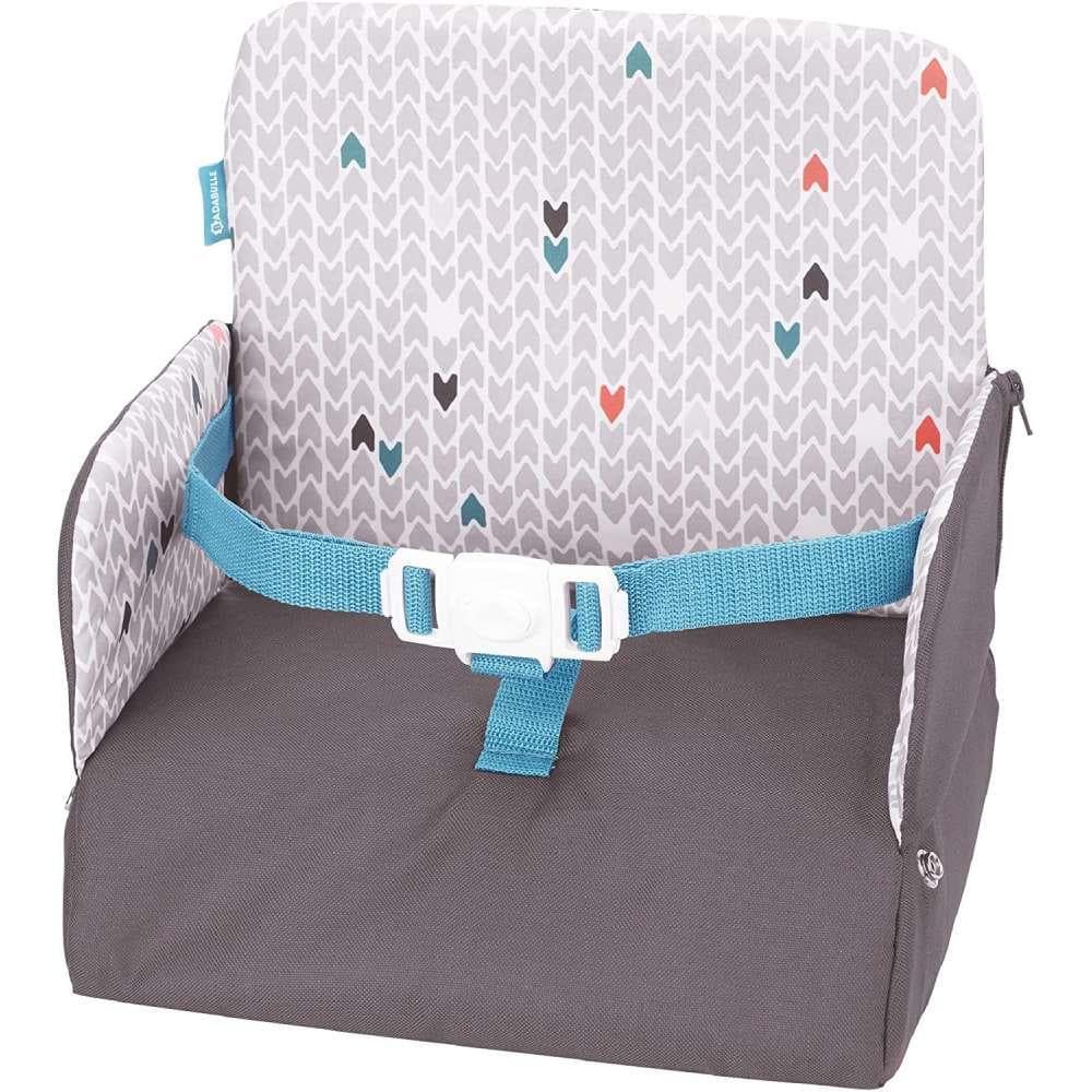Badabulle Assento Elevatório para Yummy Travel Nomade Azul/Cinzento
