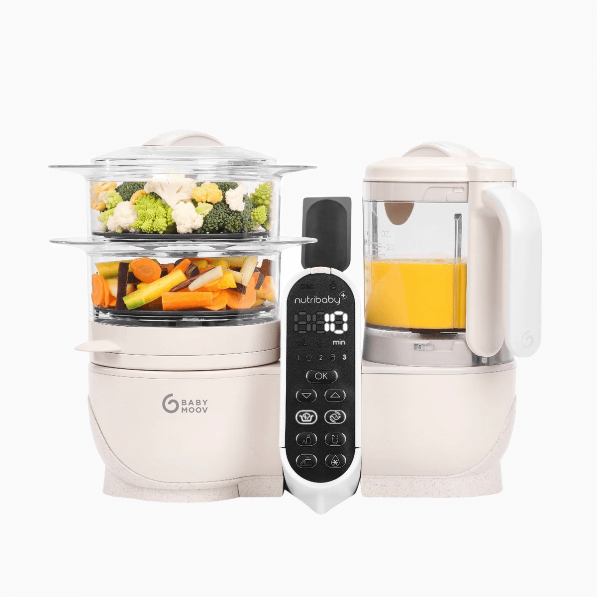Babymoov Robot de Cozinha Nutribaby+ Bege