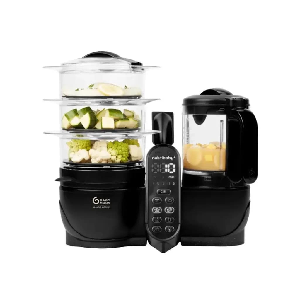 Babymoov Robot de Cozinha Nutribaby+ XL Mineral Black