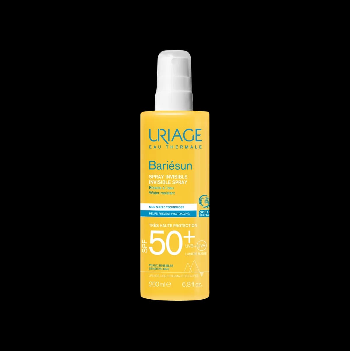 Protetor Solar Uriage Bariésun Spray Invisível SPF50+ 200ml