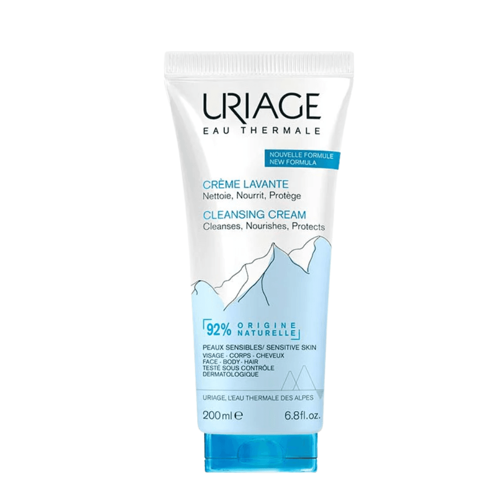 Uriage Creme Lavante 200mL – Limpeza Suave & Nutrição