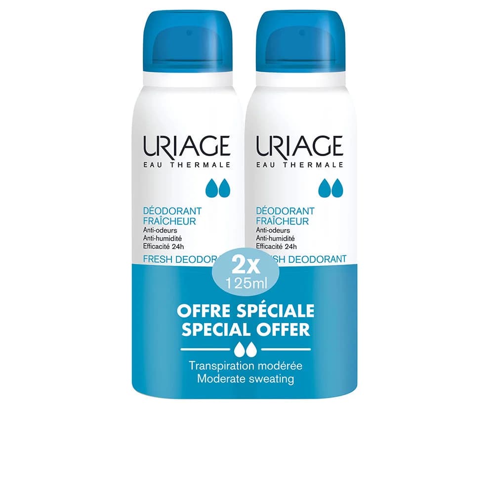 Uriage Desodorizante Refrescante Spray 2x125ml