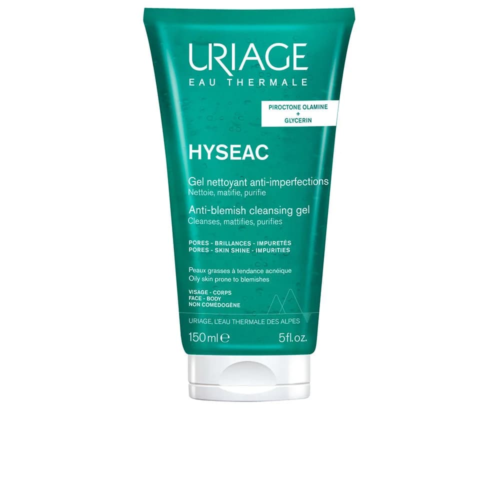 Uriage Hyséac Gel de Limpeza 150mL – Purificação & Anti-Imperfeições