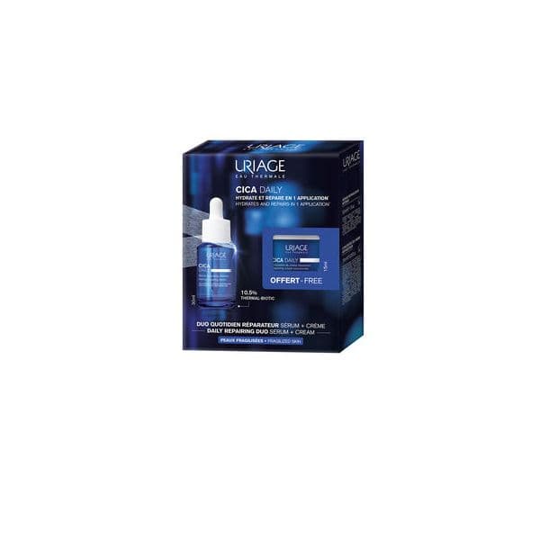 Uriage Cica Daily Sérum 30ml + Creme 15ml Coffret