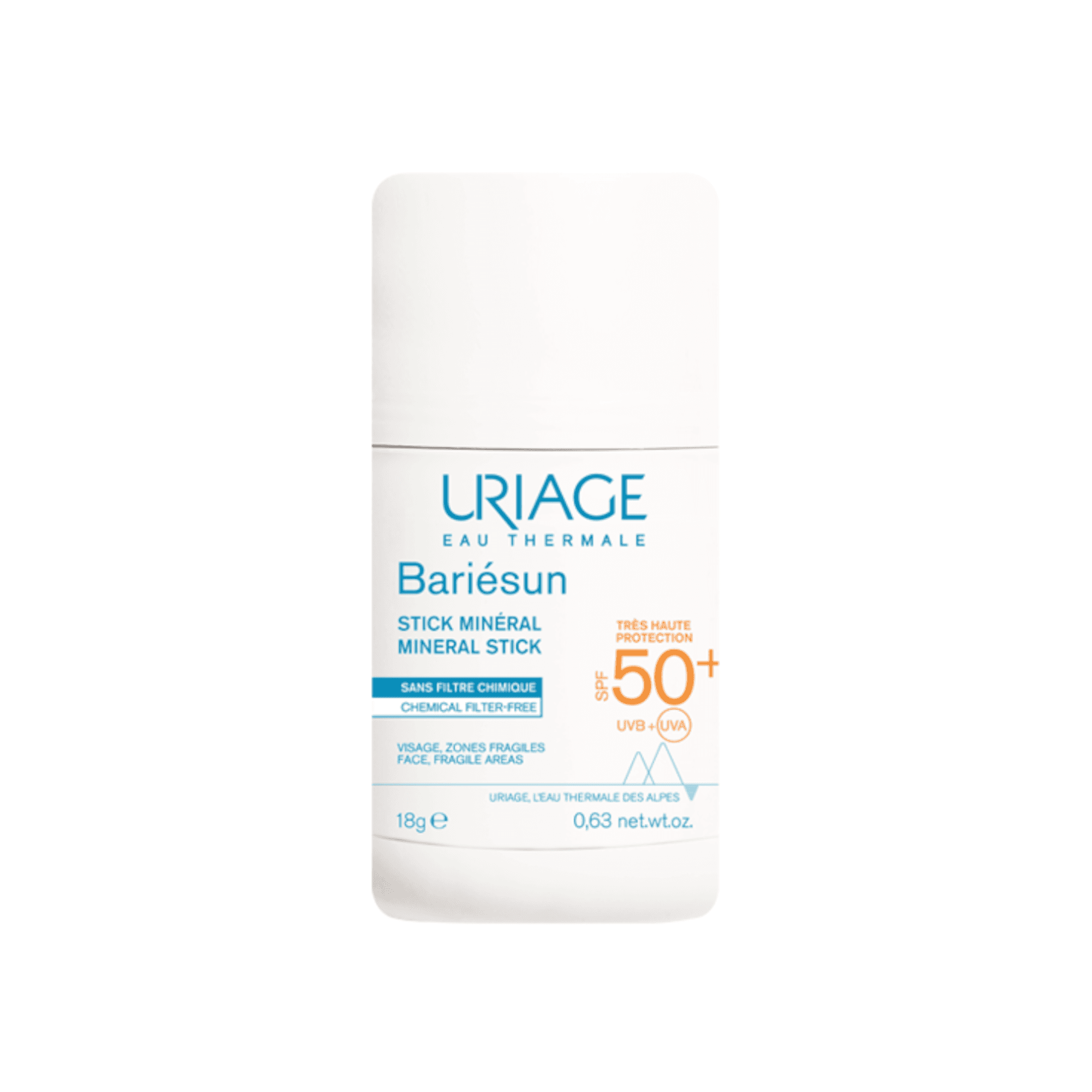 Protetor Solar Uriage Bariésun Mineral Stick SPF50+ 18g