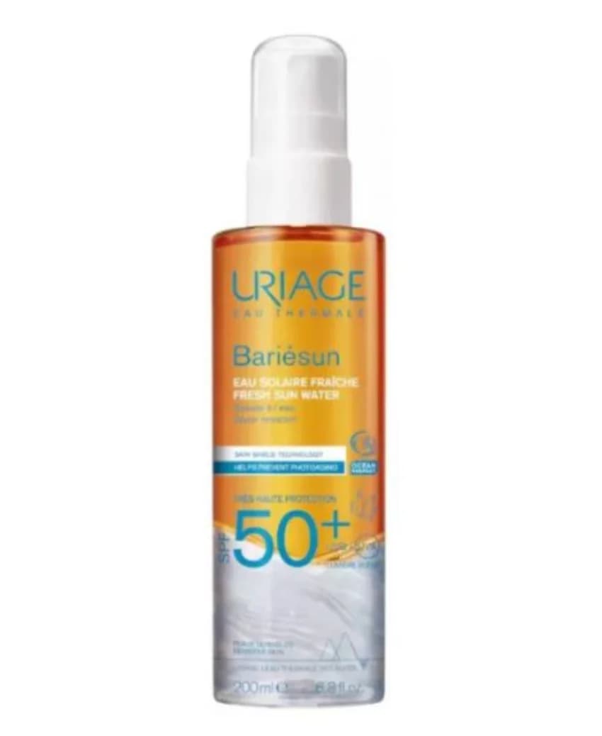 Protetor Solar Uriage Bariésun Água Solar Fresca Termal SPF50+ 200ml