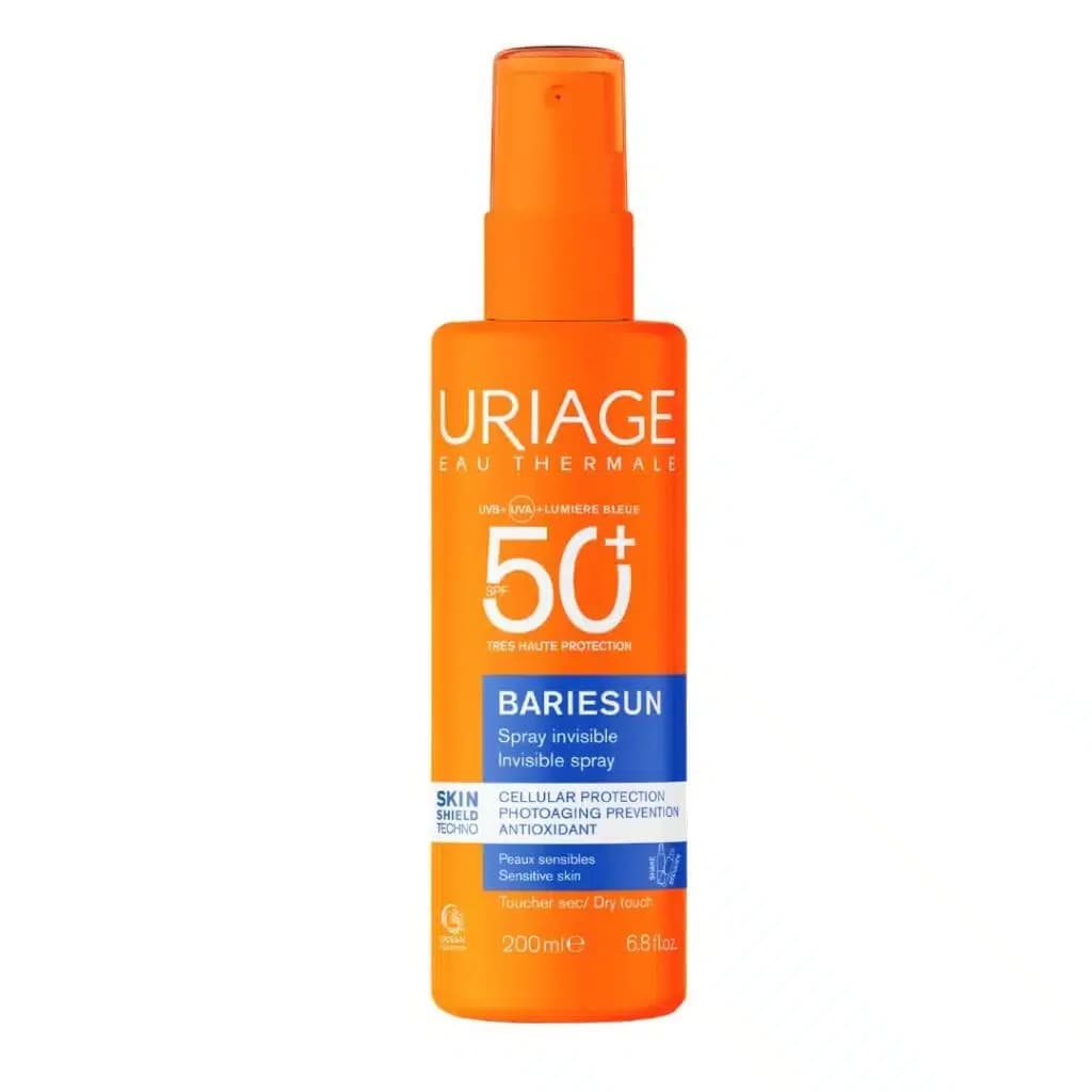 Uriage bariésun spray invisível sem perfume spf50+ 200ml