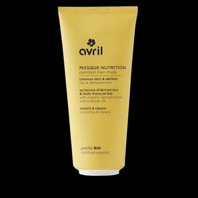 AVRIL – Máscara nutritiva | Cabelos secos e danificados | Bio – 200ml