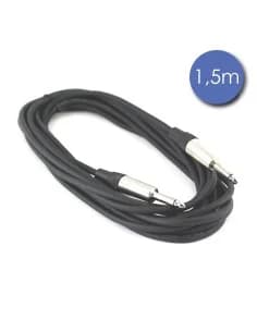 Câble 1,5m - JACK MONO Mâle - JACK MONO Mâle