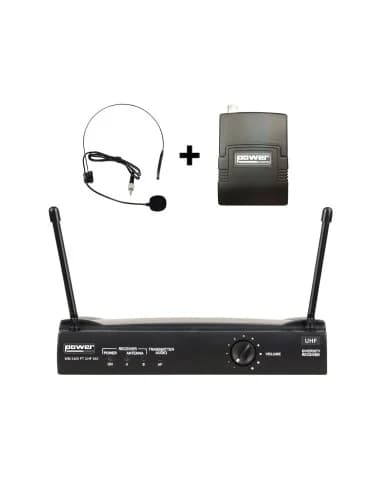 Simple Micro serre-tête + Emetteur de Poche PT UHF – Freq 640 Mhz