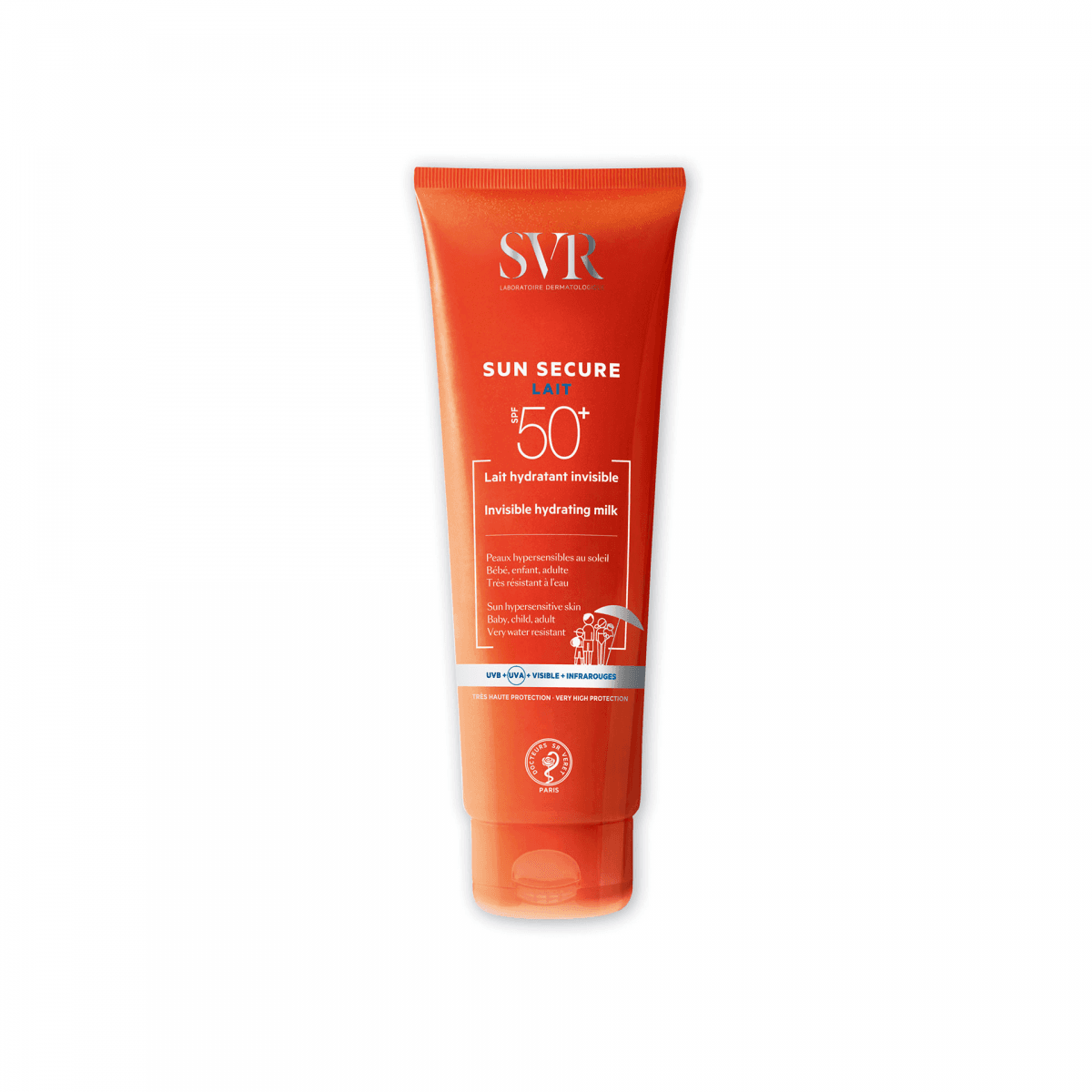 SVR SUN SECURE LEITE SPF50+ 250ML | WOWFARMA