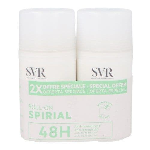 SVR Spirial Anti-transpirante Roll On - 50ml (Pack Duplo)