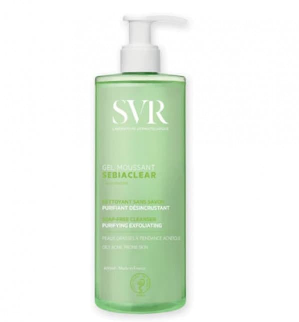 SVR Sebiaclear Gel Moussant 400mL – Gel de Limpeza Anti-Imperfeições
