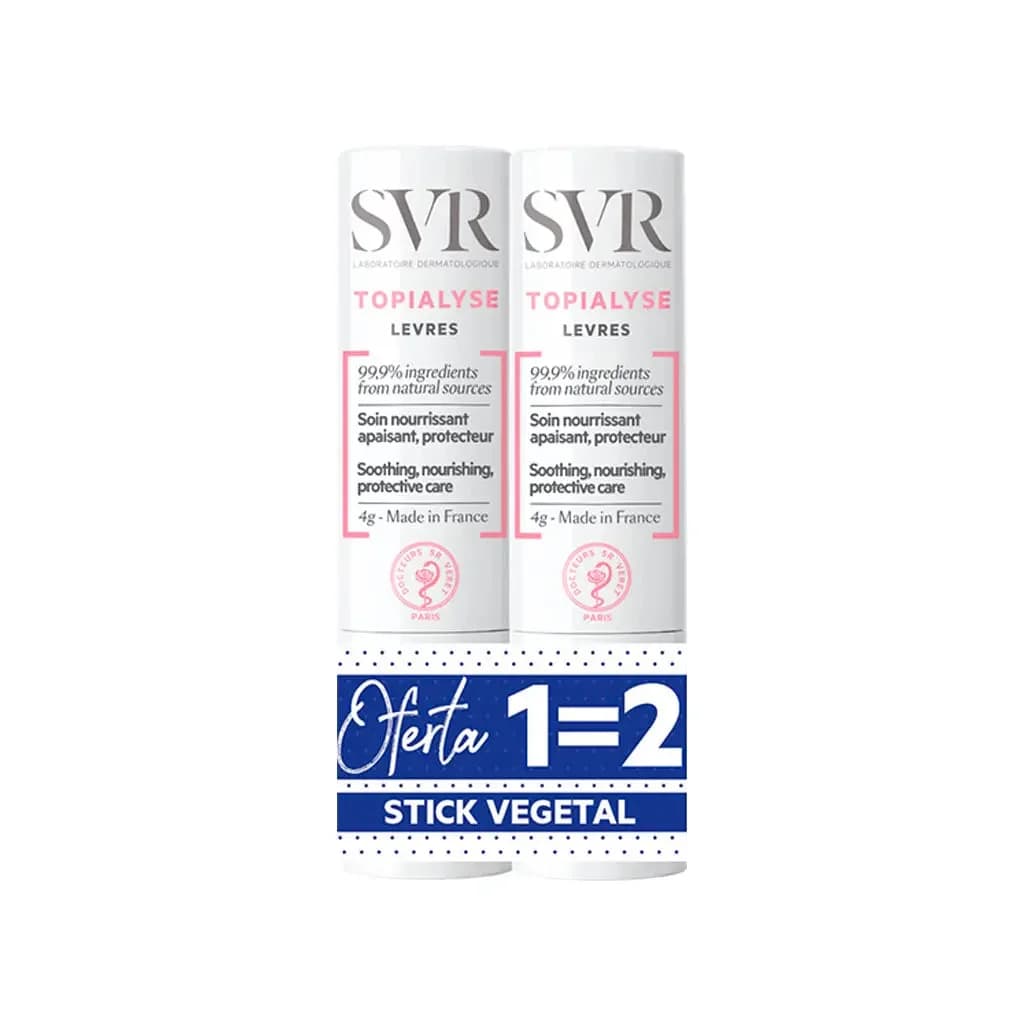 Topialyse Duo Stick Labial Reparador e Nutritivo
