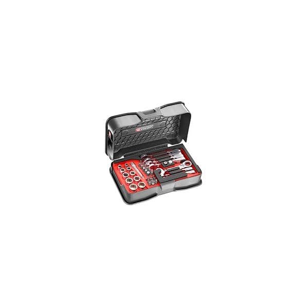Facom Conjunto Chave de Caixa Mala 1/4 + 1/2 40 Peças