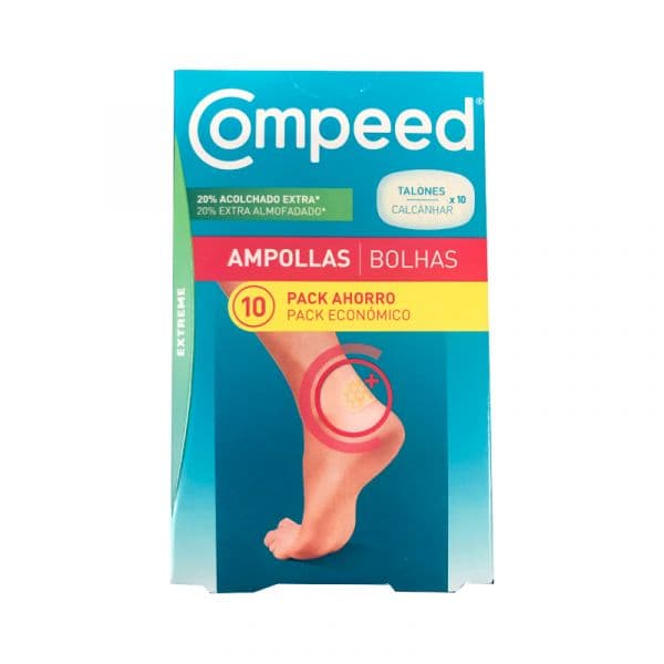 Compeed Pensos Bolhas Calcanhar 10 Unidades