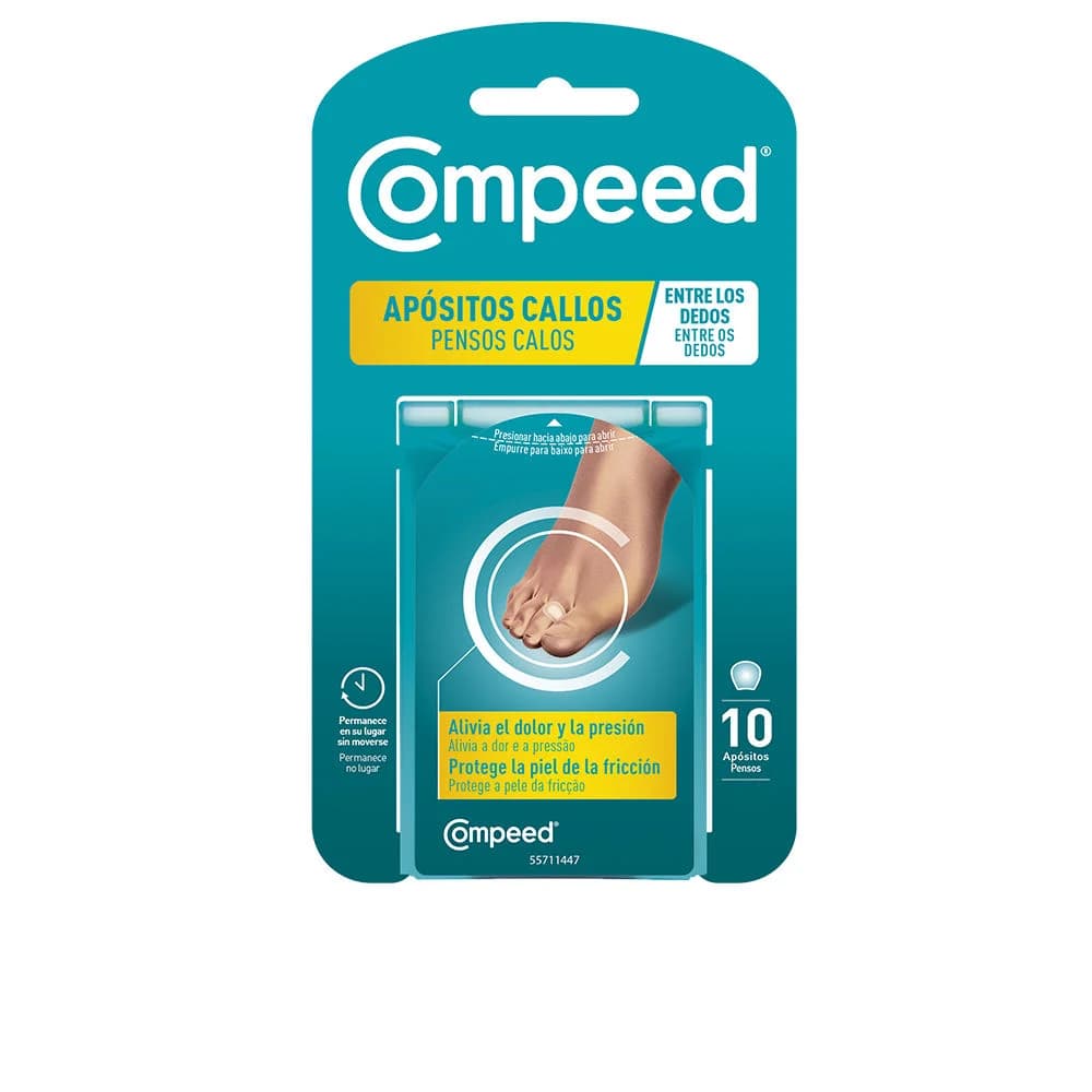 pensos compeed calos entre dedos 10un