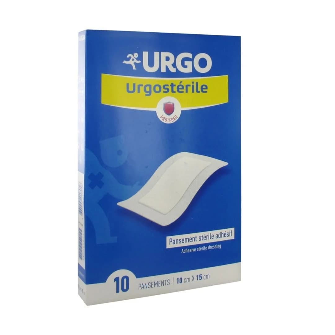 URGO Stérile – Penso Estéril 15x10cm – 10 Un