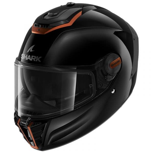 Shark Capacete Spartan Rs Blank Sp Black Cupper Black Xl