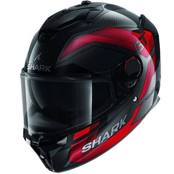 Shark Capacete Spartan Gt Pro Carbon Ritmo Carbon / Red / Chrom S