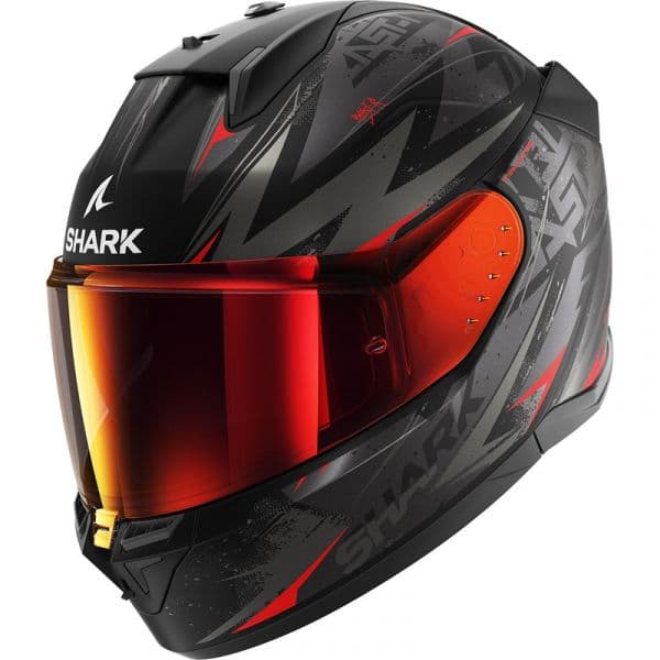Shark Capacete D-skwal 3 Blast-r Mat Black / Anthracite / Red M