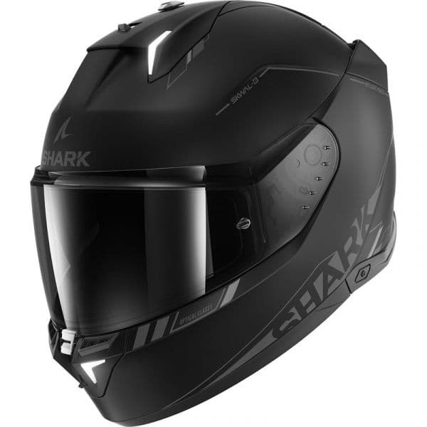Shark Capacete Skwal i3 Blank Sp Mat Black / Anthracite / Black L
