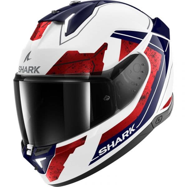 Shark Capacete Skwal i3 Rhad White / Chrom / Red XXL
