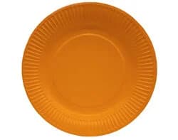prato cartão actuel amarelo 23cm pack 10 unidades