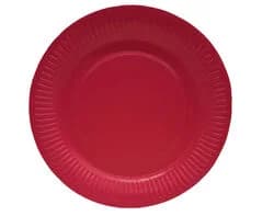 prato de cartão actuel rosa 18cm 10 unidades