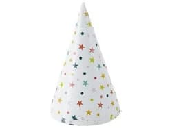 chapéu cartão actuel estrelas multicor