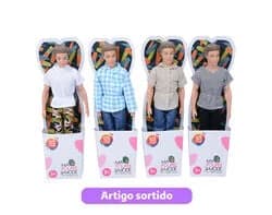 boneco manequim one two fun 29cm modelos sortidos